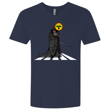 T-Shirts Midnight Navy / X-Small Hobbit Crossing Men's Premium V-Neck