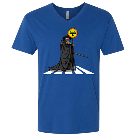 T-Shirts Royal / X-Small Hobbit Crossing Men's Premium V-Neck