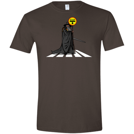 T-Shirts Dark Chocolate / S Hobbit Crossing Men's Semi-Fitted Softstyle