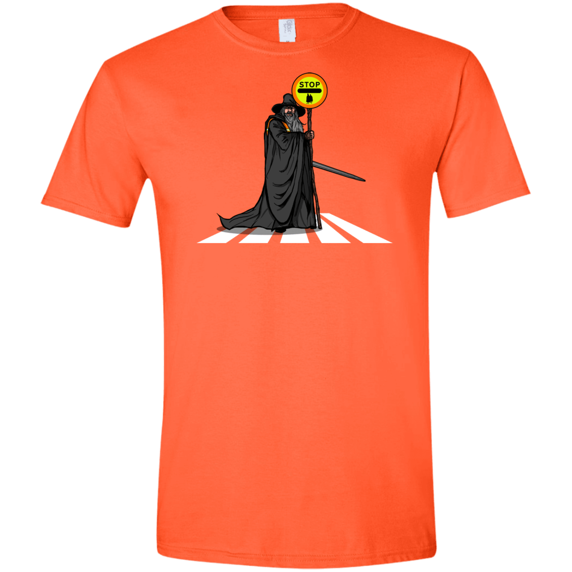 T-Shirts Orange / S Hobbit Crossing Men's Semi-Fitted Softstyle