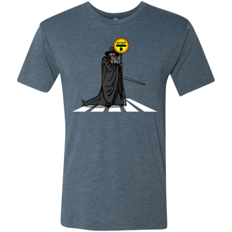 T-Shirts Indigo / S Hobbit Crossing Men's Triblend T-Shirt