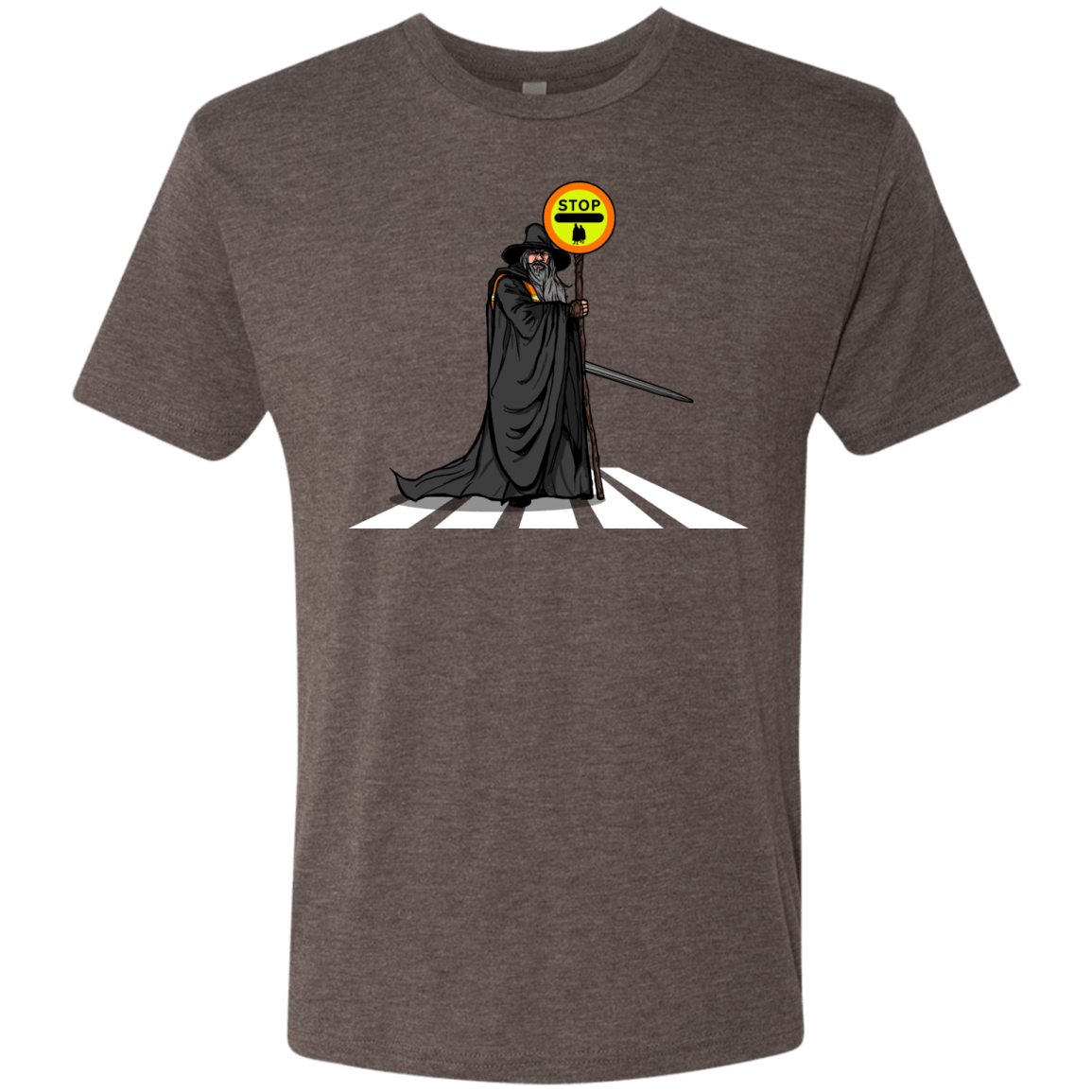 T-Shirts Macchiato / S Hobbit Crossing Men's Triblend T-Shirt