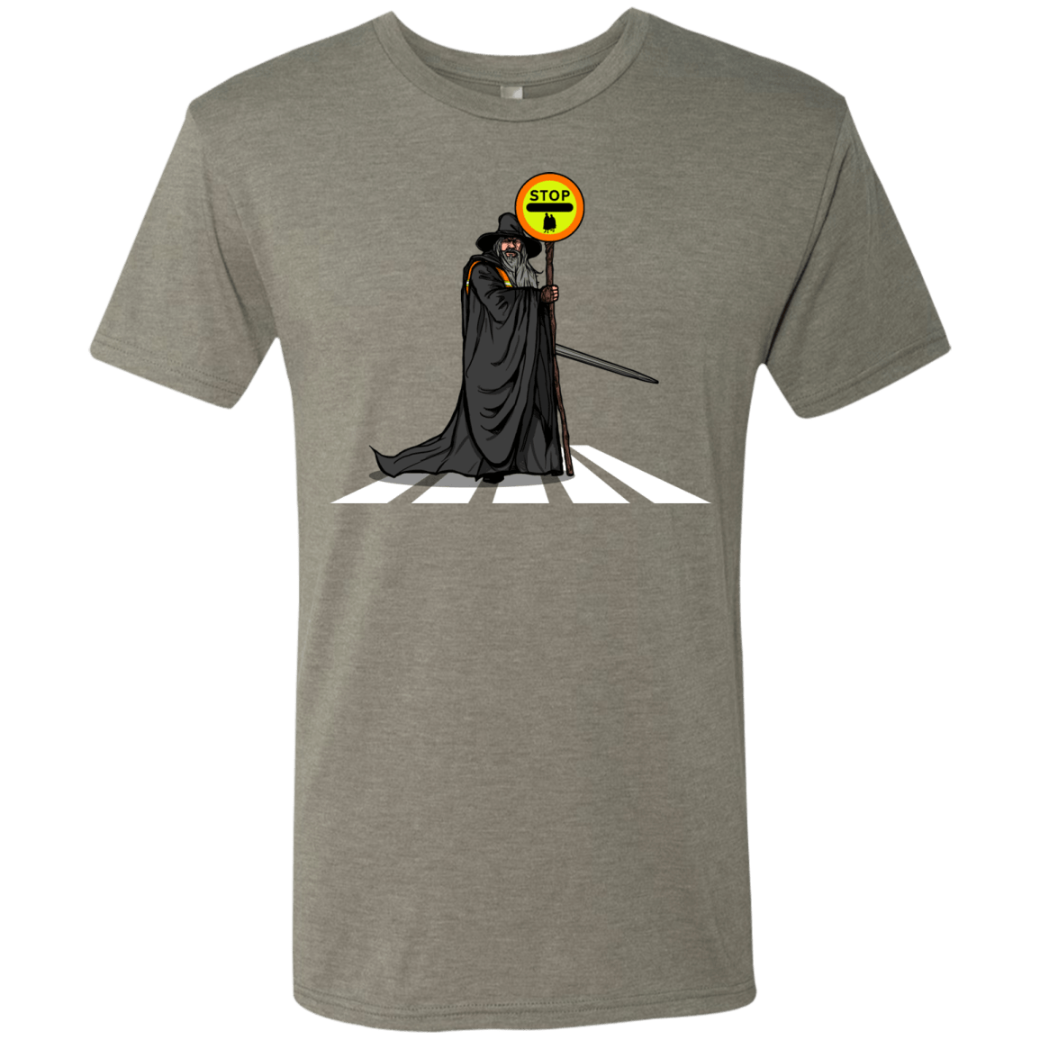 T-Shirts Venetian Grey / S Hobbit Crossing Men's Triblend T-Shirt