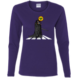 T-Shirts Purple / S Hobbit Crossing Women's Long Sleeve T-Shirt