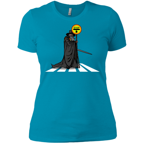 T-Shirts Turquoise / X-Small Hobbit Crossing Women's Premium T-Shirt