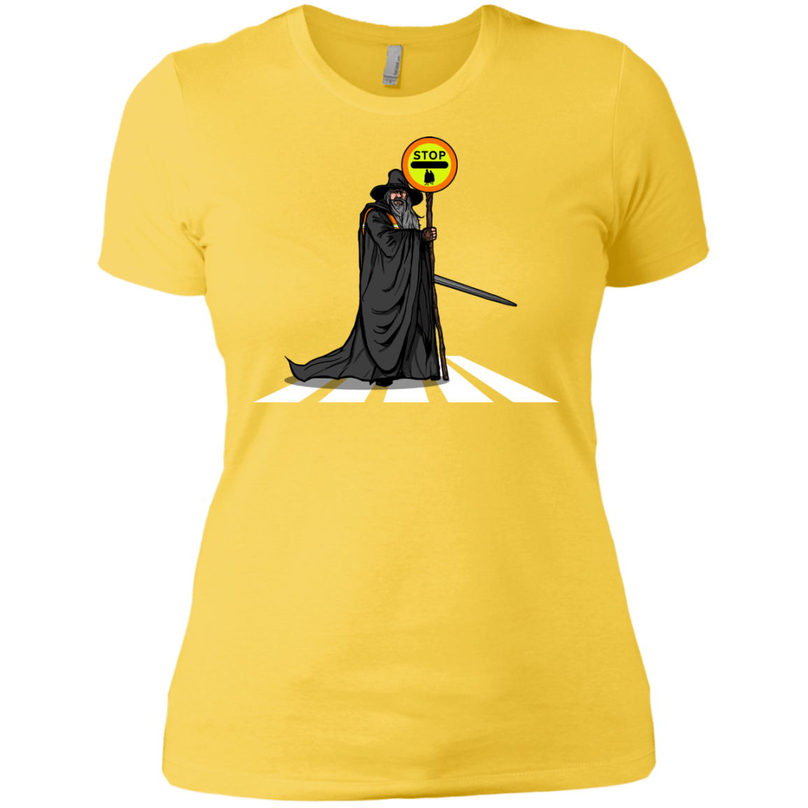 T-Shirts Vibrant Yellow / X-Small Hobbit Crossing Women's Premium T-Shirt