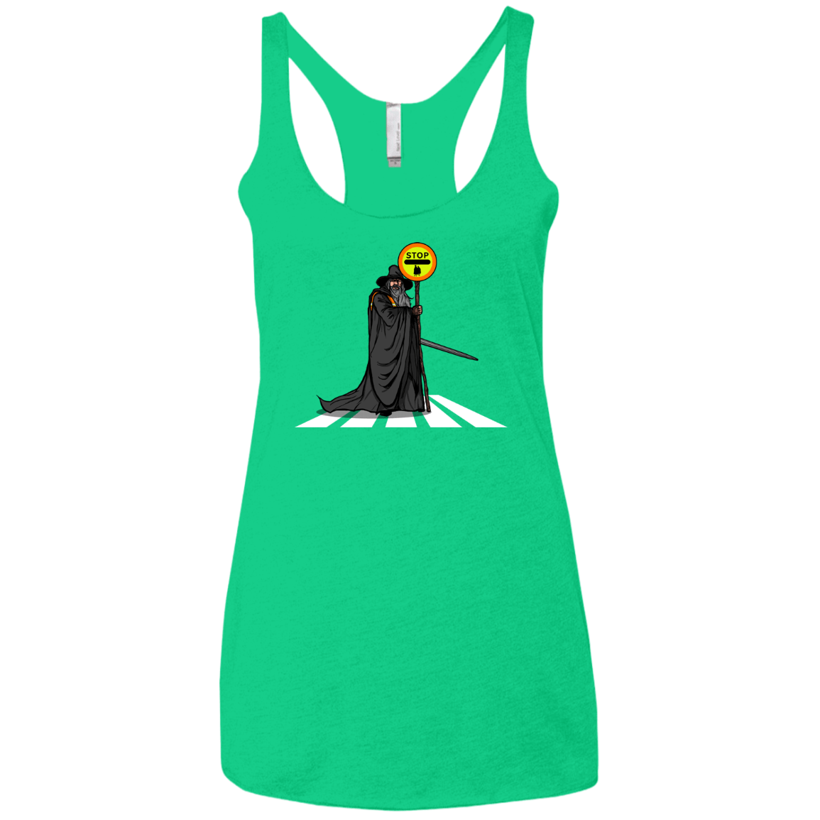 T-Shirts Envy / X-Small Hobbit Crossing Women's Triblend Racerback Tank