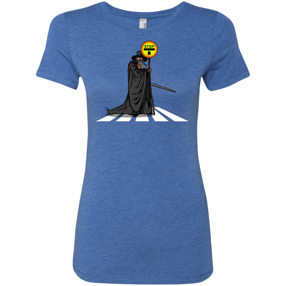 T-Shirts Vintage Royal / S Hobbit Crossing Women's Triblend T-Shirt