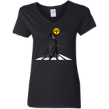 T-Shirts Black / S Hobbit Crossing Women's V-Neck T-Shirt