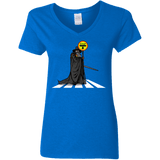 T-Shirts Royal / S Hobbit Crossing Women's V-Neck T-Shirt