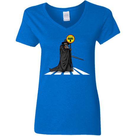 T-Shirts Royal / S Hobbit Crossing Women's V-Neck T-Shirt