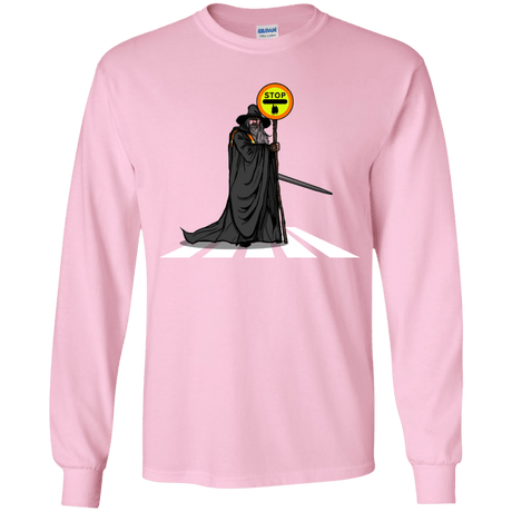 T-Shirts Light Pink / YS Hobbit Crossing Youth Long Sleeve T-Shirt