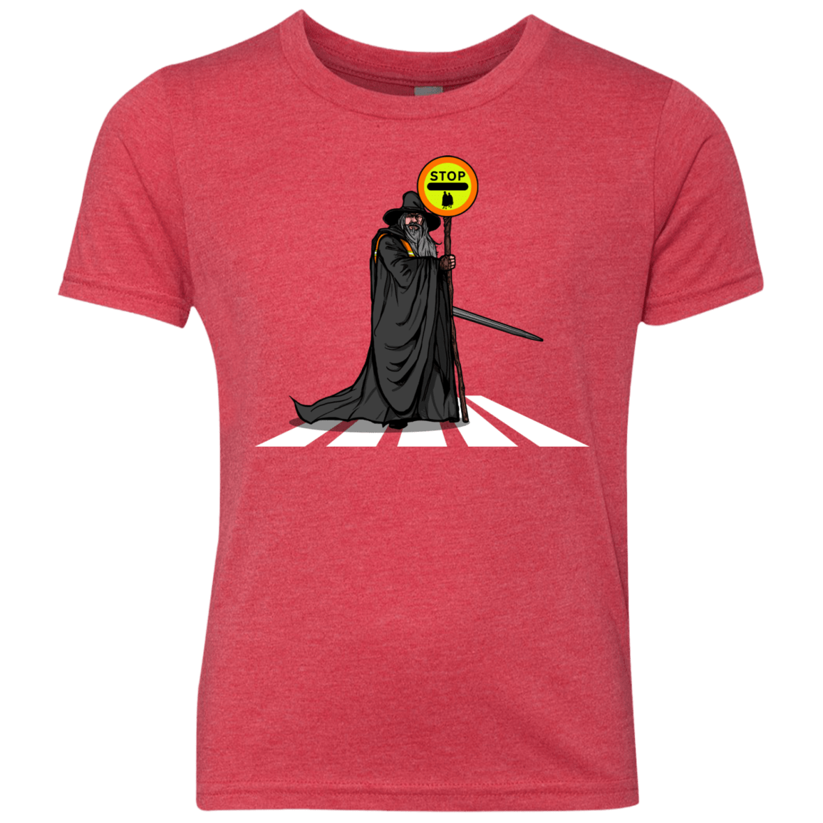 T-Shirts Vintage Red / YXS Hobbit Crossing Youth Triblend T-Shirt