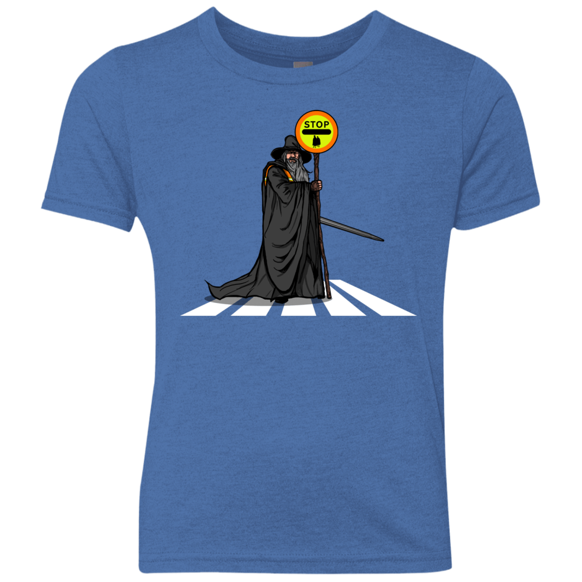 T-Shirts Vintage Royal / YXS Hobbit Crossing Youth Triblend T-Shirt