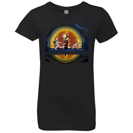 T-Shirts Black / YXS Hobbit Matata Girls Premium T-Shirt