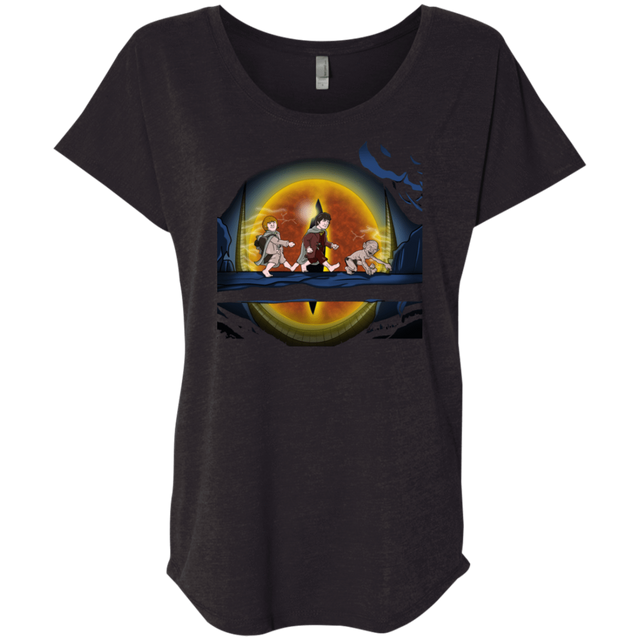 T-Shirts Vintage Black / X-Small Hobbit Matata Triblend Dolman Sleeve