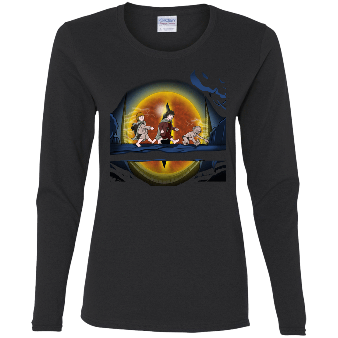 T-Shirts Black / S Hobbit Matata Women's Long Sleeve T-Shirt