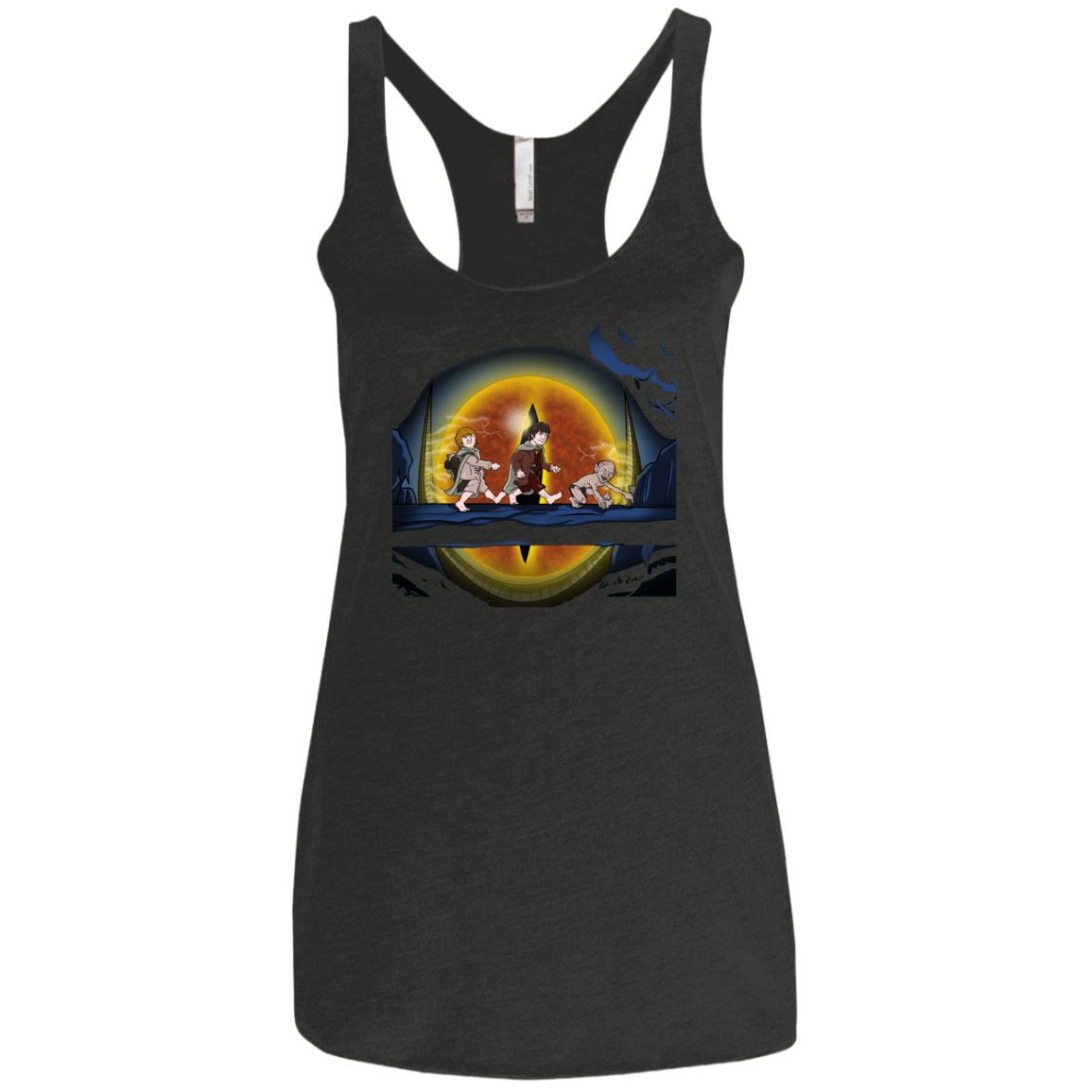 T-Shirts Vintage Black / X-Small Hobbit Matata Women's Triblend Racerback Tank
