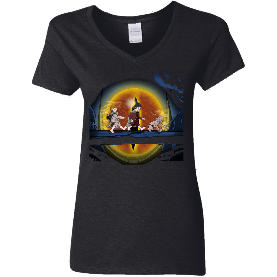 T-Shirts Black / S Hobbit Matata Women's V-Neck T-Shirt