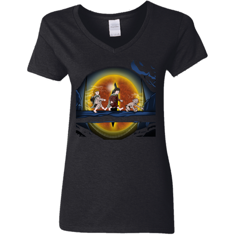 T-Shirts Black / S Hobbit Matata Women's V-Neck T-Shirt