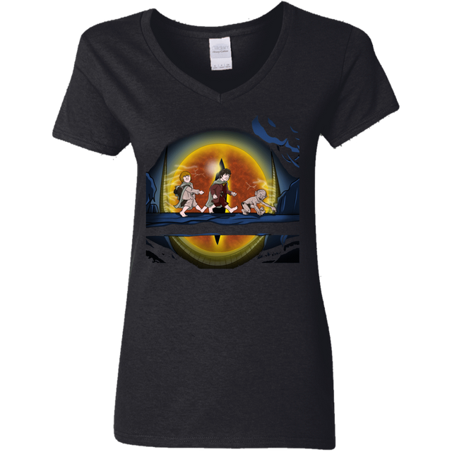 T-Shirts Black / S Hobbit Matata Women's V-Neck T-Shirt