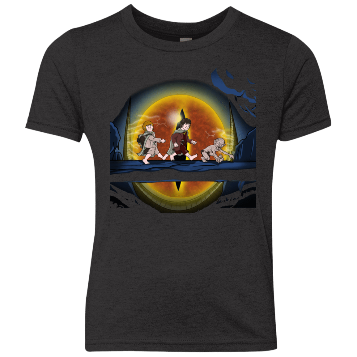 T-Shirts Vintage Black / YXS Hobbit Matata Youth Triblend T-Shirt