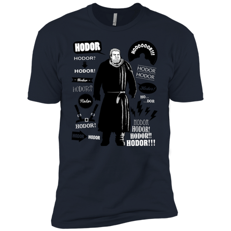 T-Shirts Midnight Navy / YXS Hodor Famous Quotes Boys Premium T-Shirt
