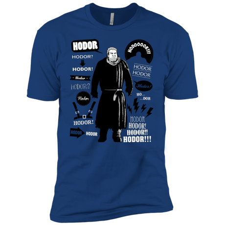 T-Shirts Royal / YXS Hodor Famous Quotes Boys Premium T-Shirt
