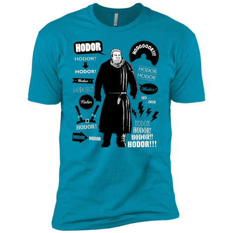 T-Shirts Turquoise / YXS Hodor Famous Quotes Boys Premium T-Shirt