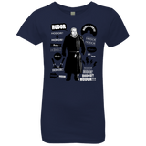 T-Shirts Midnight Navy / YXS Hodor Famous Quotes Girls Premium T-Shirt