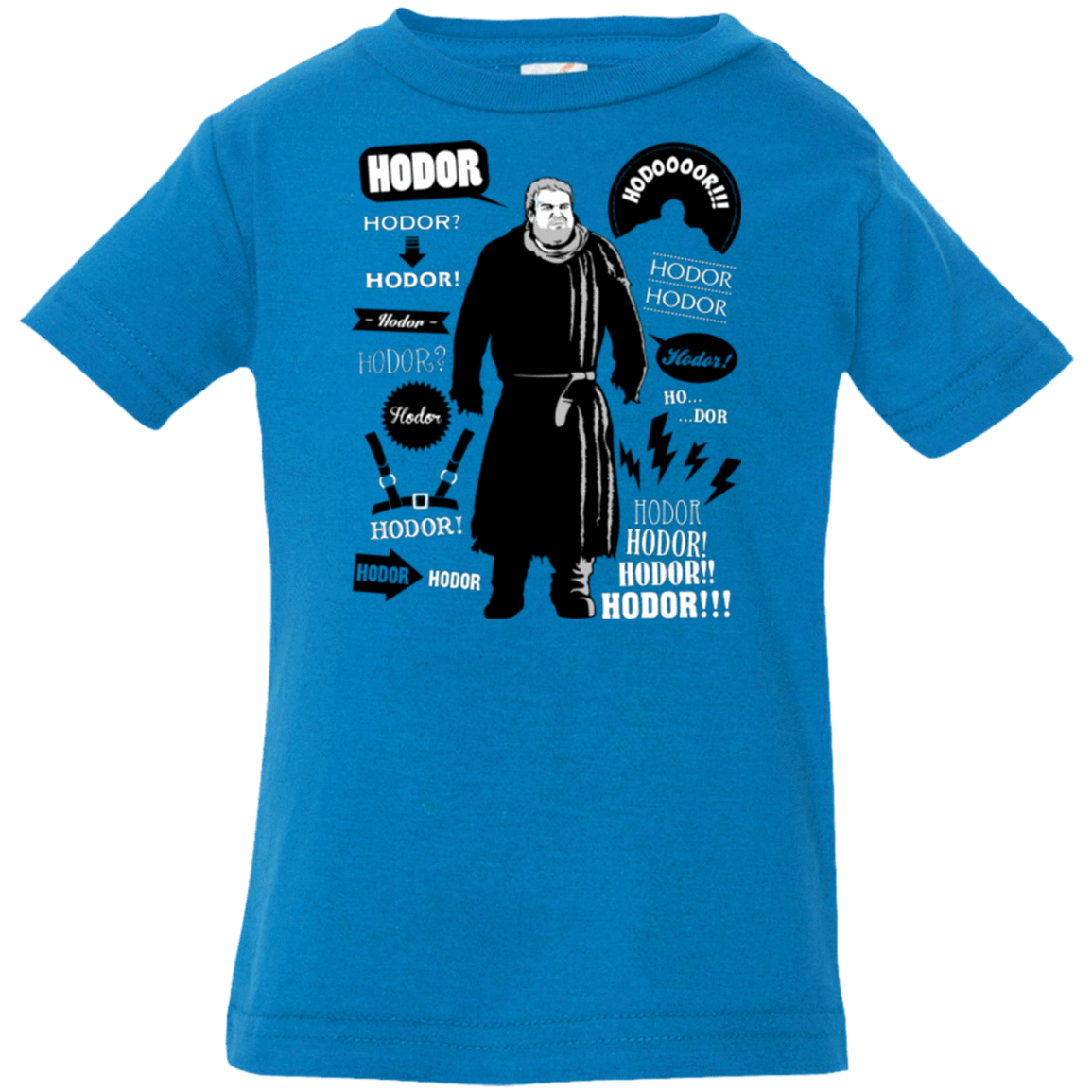 T-Shirts Cobalt / 6 Months Hodor Famous Quotes Infant Premium T-Shirt