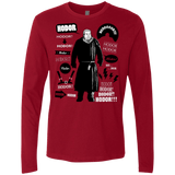 T-Shirts Cardinal / Small Hodor Famous Quotes Men's Premium Long Sleeve