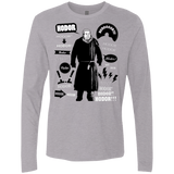 T-Shirts Heather Grey / Small Hodor Famous Quotes Men's Premium Long Sleeve