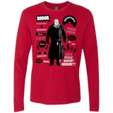 T-Shirts Red / Small Hodor Famous Quotes Men's Premium Long Sleeve