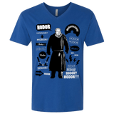 T-Shirts Royal / X-Small Hodor Famous Quotes Men's Premium V-Neck