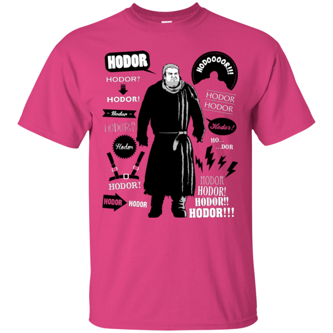 T-Shirts Heliconia / Small Hodor Famous Quotes T-Shirt