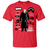 T-Shirts Red / Small Hodor Famous Quotes T-Shirt