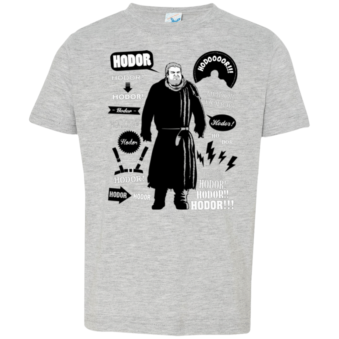 T-Shirts Heather / 2T Hodor Famous Quotes Toddler Premium T-Shirt