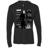 T-Shirts Vintage Black / X-Small Hodor Famous Quotes Triblend Long Sleeve Hoodie Tee