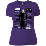 T-Shirts Purple / X-Small Hodor Famous Quotes Women's Premium T-Shirt