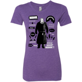 T-Shirts Purple Rush / Small Hodor Famous Quotes Women's Triblend T-Shirt