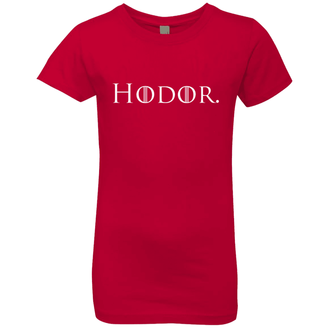 T-Shirts Red / YXS Hodor. Girls Premium T-Shirt