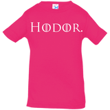 T-Shirts Hot Pink / 6 Months Hodor. Infant Premium T-Shirt