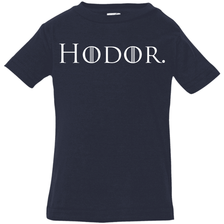 T-Shirts Navy / 6 Months Hodor. Infant Premium T-Shirt