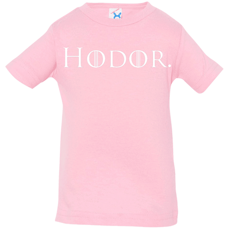 T-Shirts Pink / 6 Months Hodor. Infant Premium T-Shirt