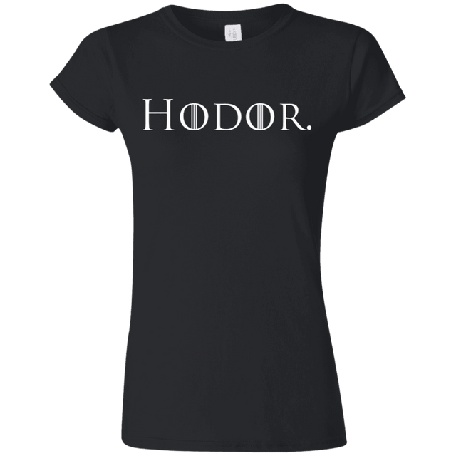 T-Shirts Black / S Hodor. Junior Slimmer-Fit T-Shirt