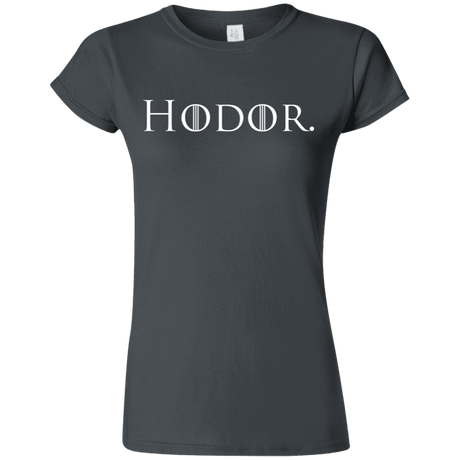 T-Shirts Charcoal / S Hodor. Junior Slimmer-Fit T-Shirt