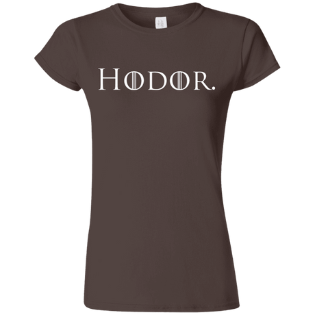 T-Shirts Dark Chocolate / S Hodor. Junior Slimmer-Fit T-Shirt