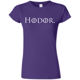 T-Shirts Purple / S Hodor. Junior Slimmer-Fit T-Shirt