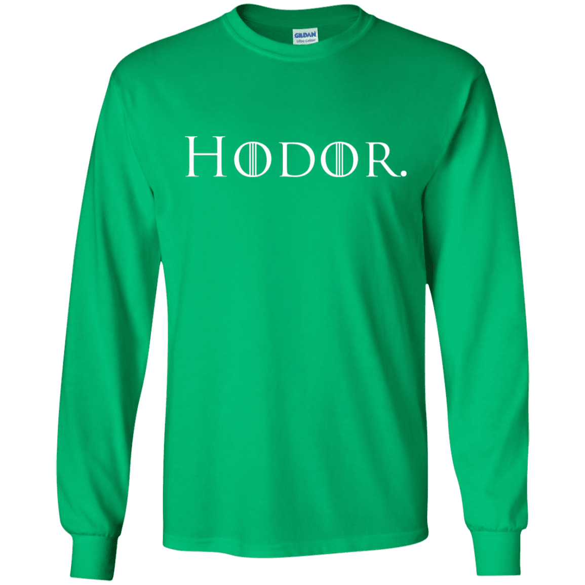 T-Shirts Irish Green / S Hodor. Men's Long Sleeve T-Shirt